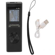 Gistuch - Telemetre Laser 40m, Portable Laser Numérique Metre de Calcule Distance Surface Volume/IP54/LCD Rétro-éclairage/Rechargeable