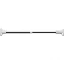 Tringle à rideaux télescopique sans perçage pour salle de bain, fenêtre, penderie, 50-80 cm (diamètre 22 mm) - Gistuch