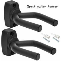 Minkurow Gitarrenhaken Gitarrenhalter Wandhalterung 2 Stück Für Akustikgitarre, Konzertgitarre, E-gitarre, Bass, Ukulele