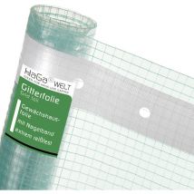 Haga - gitterfolie 2m x 50m für Gewächshausbau, Folientunnel, Frühbeetanlage