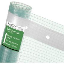 Haga - gitterfolie 4m x 25m für Gewächshausbau Folientunnel Frühbeetanlage