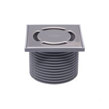 Ferrari Srl - Gitterhalter mit Edelstahlgitter d 110mm/123x123mm/115x115mm, Anti-Geruchs-System. Schutz-/Montagekappe