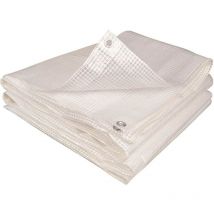Terre Jardin - Tarnplane, transparent, 160 g/m², zuschneidbar Transparent 4 x 6