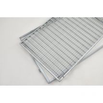 Gitterrost Normrost Verzinkt 400x800x20 Mm 30/10 Mit Einlegerahmen