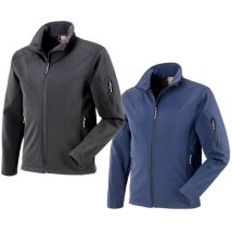 Giubbino Softshell Blu – XXL – 310 gr/mq – 94% poliestere, 6% elastan – Green Bay