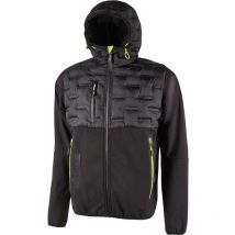 U-power - spock Wasserdichte, atmungsaktive, winddichte Jacke, Schwarz, Carbonschwarz, l