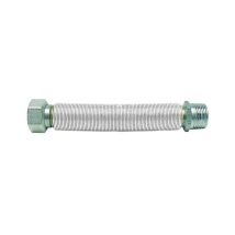 Giunto inox estensibile per acqua mf c/guaina isolante 3/4' 90/140mm giunto inox estensibile per acqua mf c/guaina i