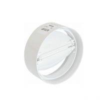 Giunto per aerazione canalizzata antiritorno ø mm.100 - lunghezza 150 mm 7013182