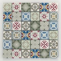 Gl20010 – Mosaique De Verre Multicolor – 29,8 X 29,8 X 0,8 Cm – Pour Murs Intérieurs – Vendu À L'Unité – Barwolf