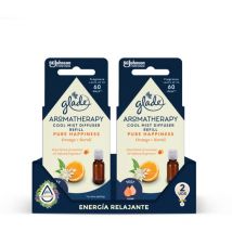 Aromatherapy Recambios para Difusor de aceites esenciales, fragancia Moment of Zen [Orange & Neroli], recambio, más de 60 días de duración