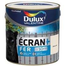 Glänzende Eisenbildschirmfarbe 2l Weiß Creme - Dulux Valentine