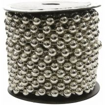 Amicasa - Glanzvolle Kunststoffperlen-Girlande 1000 x 0.8 cm
