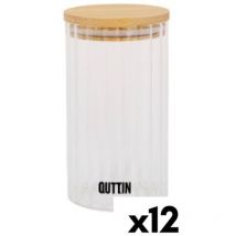 Glas aus Klarglas Quttin 9 x 16 cm 780 ml 9 x 16,5 cm (12 Stück)