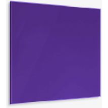 Glas-Magnettafel Aubergine 45 x 50 cm