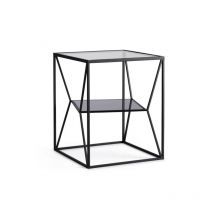 Glasbeistelltisch 40x40x50 cm