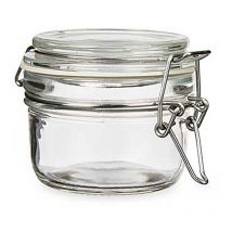 Glas mit Schnappdeckel, 250 ml