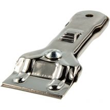 MASTERPROOF PROFESSIONAL Glas Kochfeld Schaber Ceranfeldschaber, Metallausführung mit Klingenschutz