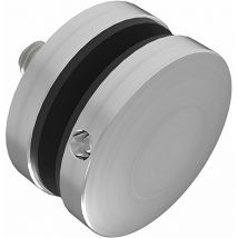 Glaspunkthalter für 8 - 18 mm Glas, ø 50 mm, Edelstahl V2A
