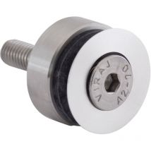 Glaspunkthalter Senk 30, 8 - 20 mm Glas, Edelstahl/Aluminium