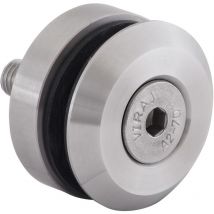 Glaspunkthalter Trapez 45, 45 mm, 8 - 20 mm Glas, Edelstahl