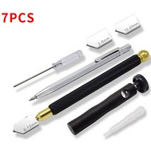 Ensemble coupe-verre et coupe-carreaux pour carreaux de verre de 2 à 22 cm d'épaisseur coupe miroir