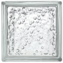 Centrale Brico - Glassblocks Luxfera Glasblock 19x19x8 cm, transparent blasig glänzend (1908P)