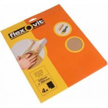 Flexovit - Glasspaper Sanding Sheets 230 x 280mm Assorted (25) FLV26563