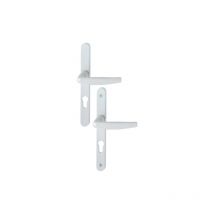 Glastürset Schmalschild Atlanta 1530/300LMSGL Hoppe 195mm Weiß 9016 Schlüssel i Entr.70 C.7 - ép.78/87 - 3303859