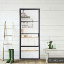 Glastür Loft 88 x 200,5 cm din links (Türmaß 83x197,2 cm)