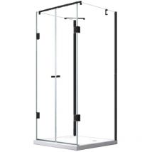 Glaswerk Westfalen- Emma 75x90x75cm U Duschkabine+dt- Sw