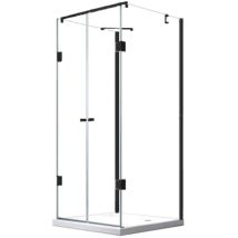 Glaswerk Westfalen- Emma 90x100x90cm U Duschkabine Bk+ts