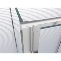 80x90x80x195cm - Mille Duschkabine Dusche Duschabtrennung - 8mm/6mm - esg Glas - Glaszentrum Hagen