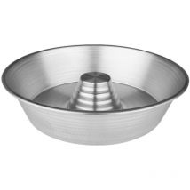 TRADE SHOP – Smiley Donut Backform 30 cm – Aluminium – Antihaftbeschichtung – Gleichmäßige Wärmeverteilung
