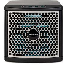 Glaziar - Predator S141UV Purificador Aire Ionizador, Purifica Desinfecta Aire y Superficies al 99,99%, Hasta 140m² Mando 20W Negro