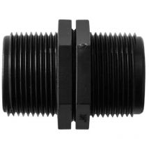 Machón Roscado Igual Polietileno medida 1/2'' X 1/2''. Racores De Compresión Para Roscar, Doble Rosca Macho/macho Exclusives Angebot