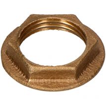 Gleitmutter 1/2" – Messing – Gold – metrisches Gewinde – langlebig