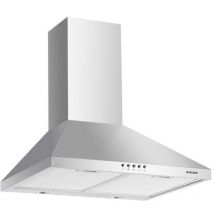 Glemgas - cappa da parete decorativa 60cm 67db 500m3/h acciaio inossidabile - ghp645ix - glem