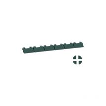 I Giardini Del Re - Glissie're d'accrochage femelle mm 600x60x13 emboitement pour sol drainant polypropyle'ne