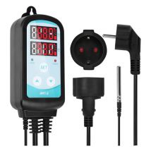 Régulateur de température 230V Régulateur différentiel de température Thermostat Numérique 3000W - Tolletour