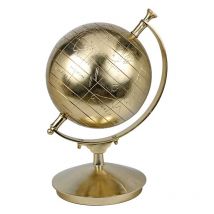 Globe déco doré 28x26x56cm