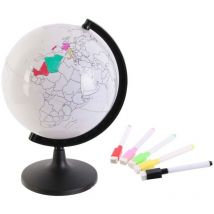 Globe terrestre à personnaliser