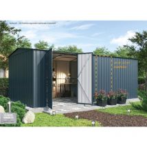 Erweiterungselement 410 für Gerätehäuser 'Worker' und 'Parker', anthrazit - Globel Industries