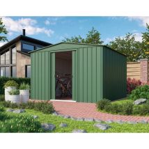 Globel Industries - Gerätehaus 'Gartenmanager Dream 108', jade, 7,61 m², ohne Schleppdach