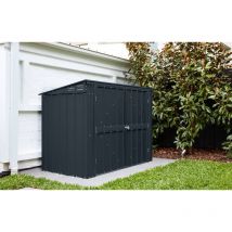 Metall Mülltonnenbox, Mülltonnenverkleidung, Tonnendepot 'Easy 53' für 2 Mülltonnen, 240l, anthrazit, 2er Box - Globel Industries