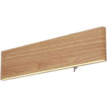 Globo - aplique de pared - Siegfried - natural - metal - led -