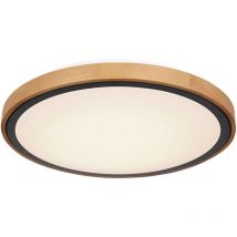 Globo - deckenleuchte - Bruno - schwarz - metall - ø 44cm - led -
