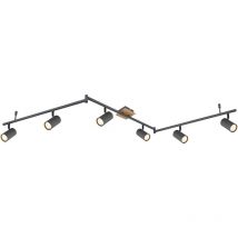 Globo Lighting - Globo - foco - Robby - gris - metal - foco de superficie - GU10 -