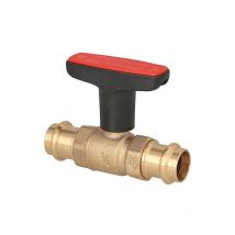Heimeier - Globo h avec raccord a sertir Viega avec contour sc dn 20 (22mmx22mm)