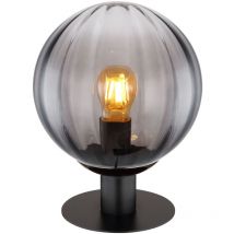 Globo - lámpara de mesa - Dallerta - negro - vidrio vidrio