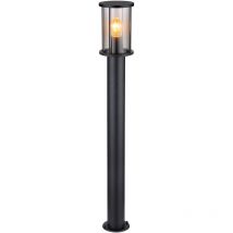 Globo - lámpara de pie - Gracey - negro - metal - ø 14cm - E27 -